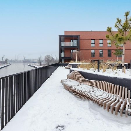 Sienna Grobla Apartment With View Of The Motlawa Terrace & Sauna, Gym By Noclegi Renters Gdańsk Zewnętrze zdjęcie